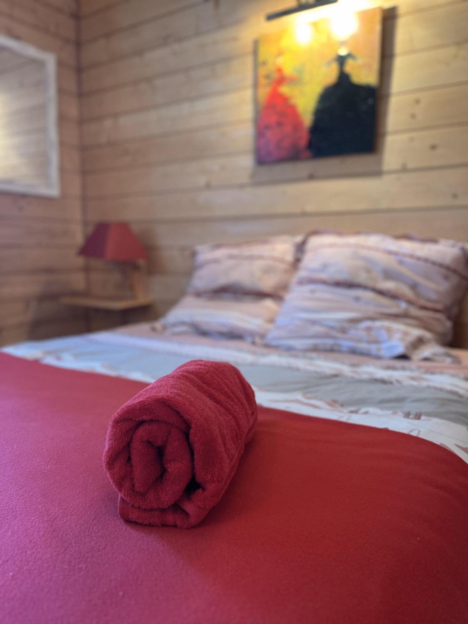 Chalet Des Myrtilles - Chalet Cosy Avec Vue Arette Exterior foto