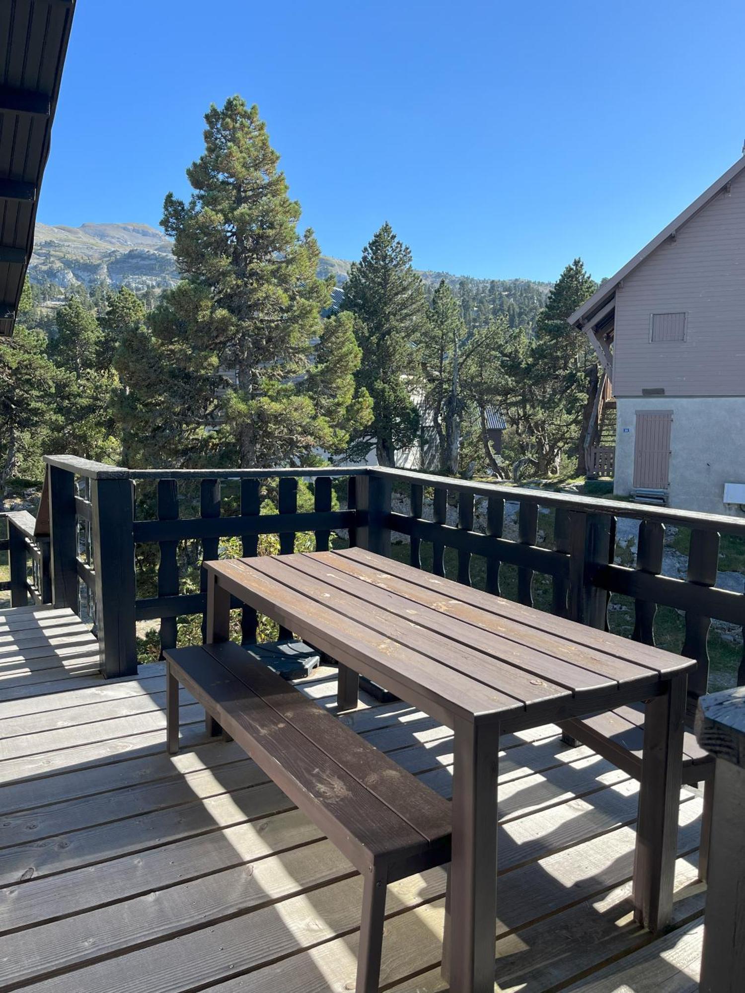 Chalet Des Myrtilles - Chalet Cosy Avec Vue Arette Exterior foto
